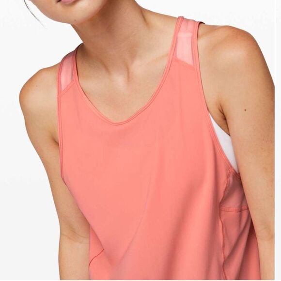 Lululemon Sculpt Tank II Light Coral Size 6/small - Picture 3 of 9